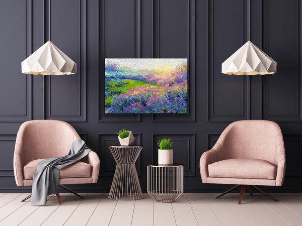 Sunburnt Lavender | Canvas Print