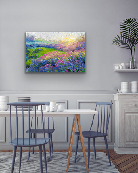 Sunburnt Lavender | Canvas Print