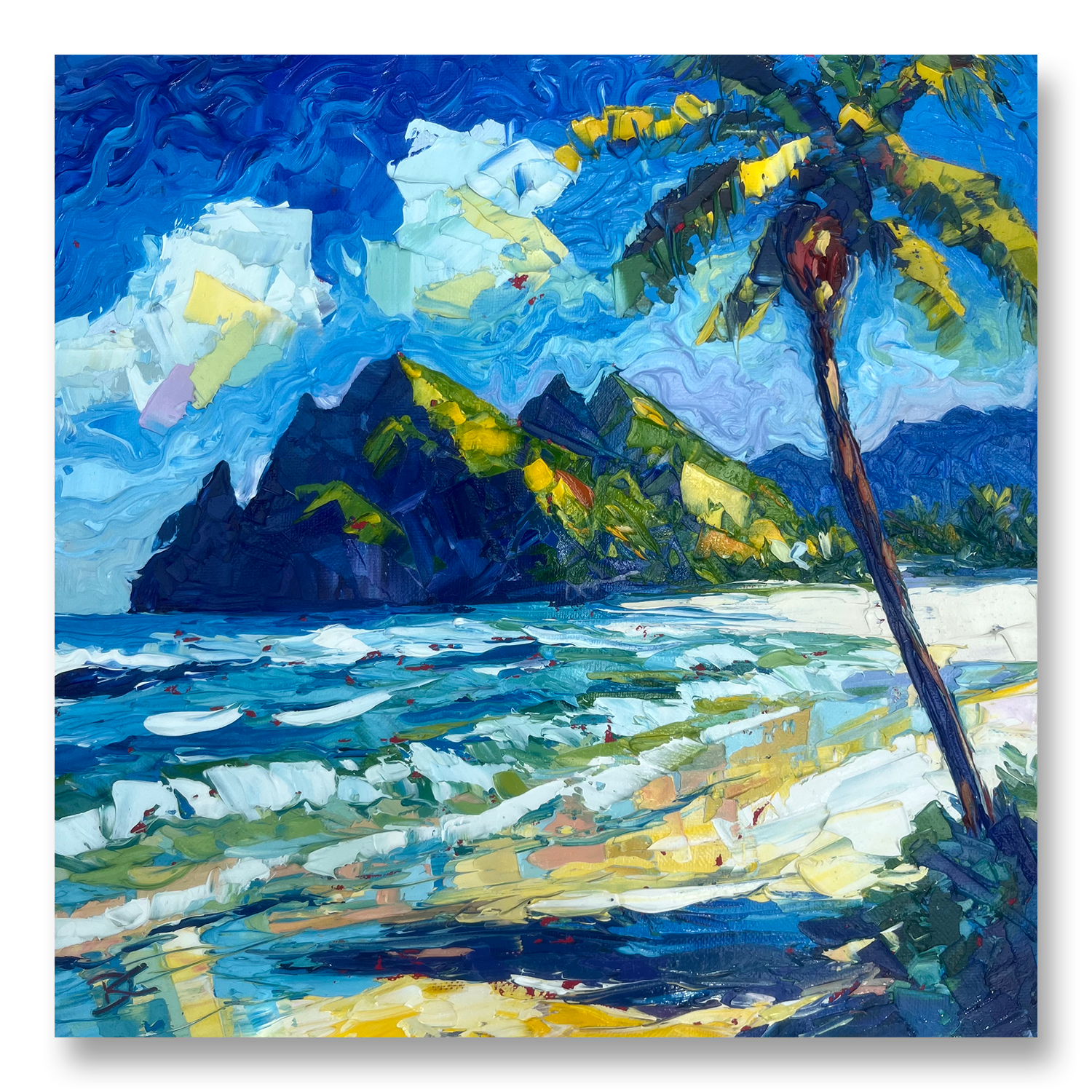 Paradise | 12 x 12" | Framed