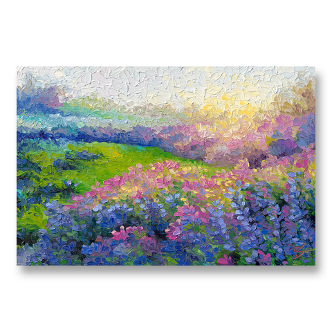 Sunburnt Lavender | Canvas Print