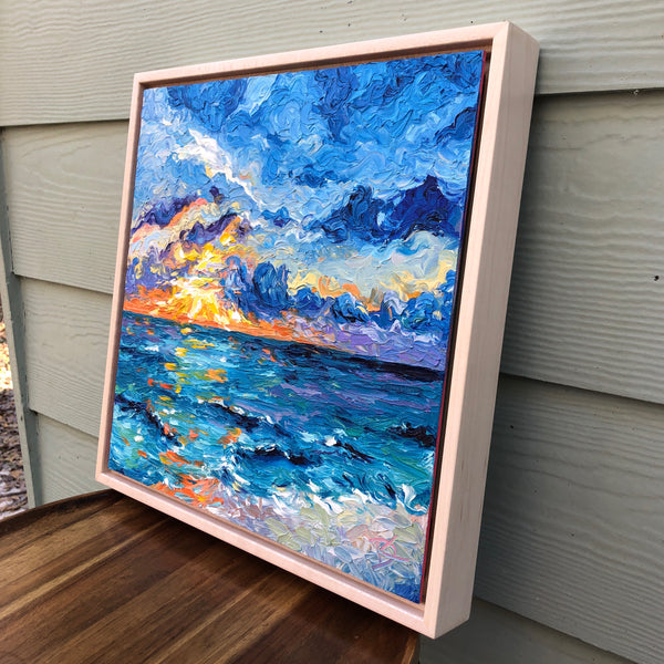 Fire in the Sky | 12 x 12" | Framed