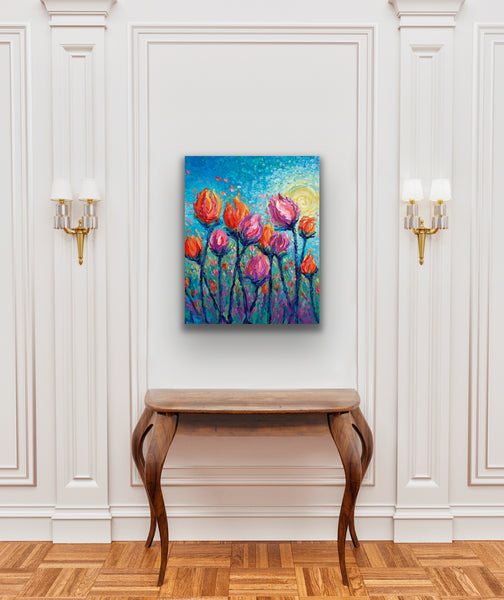 Tangle of Tulips | Canvas Print