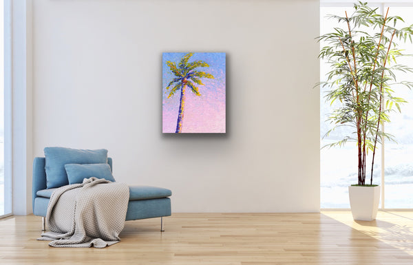 Palm Blush | Canvas Print