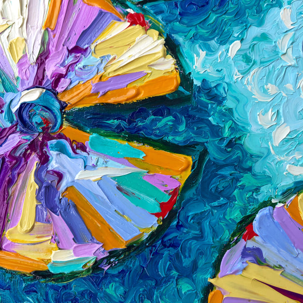 Lagoon Candy | 12 x 12"