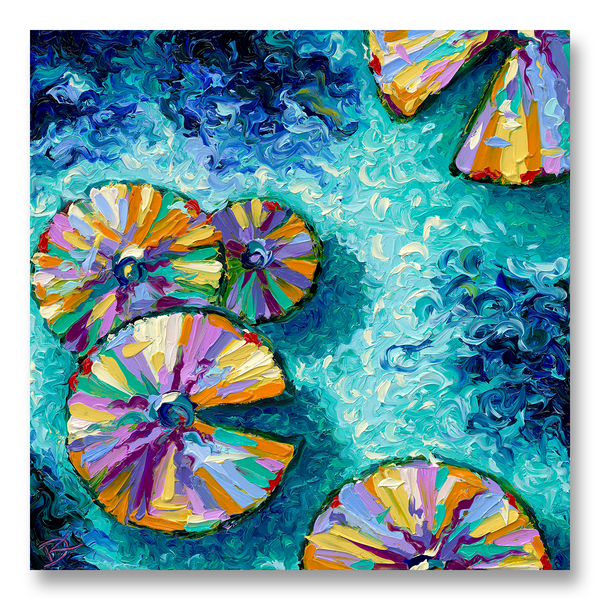 Lagoon Candy | Canvas Print