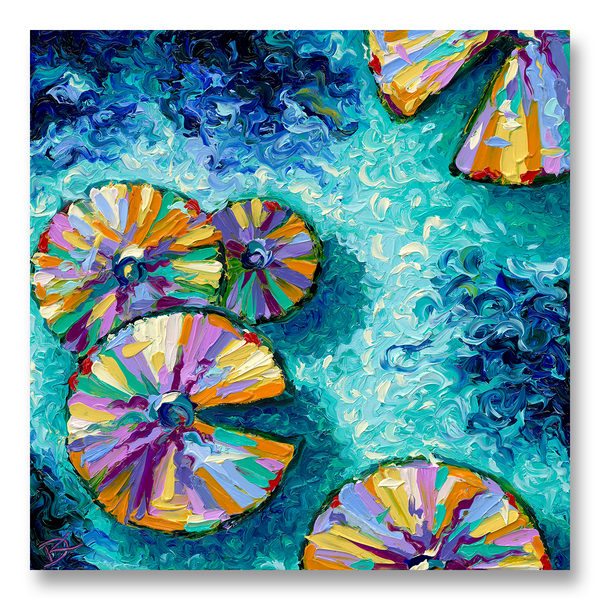 Lagoon Candy | 12 x 12"