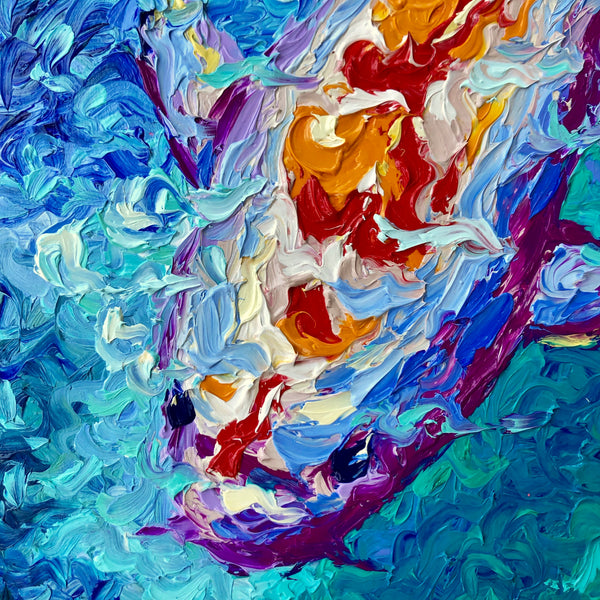 Lagoon Shadows | 12 x 12"
