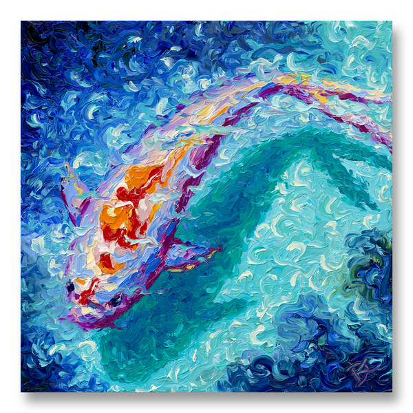 Lagoon Shadows | 12 x 12"