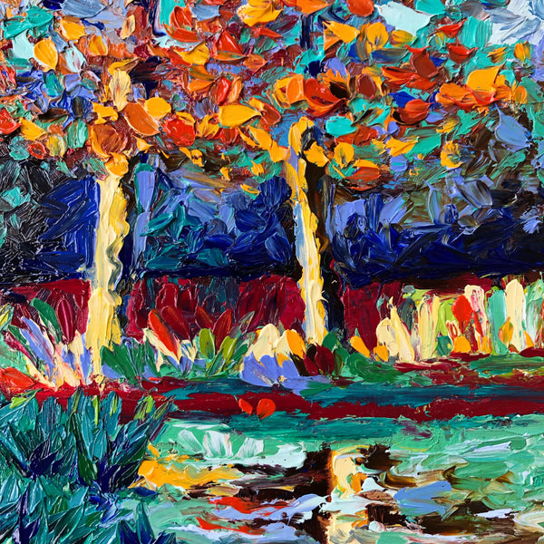 Lake Edge | 24 x 18"