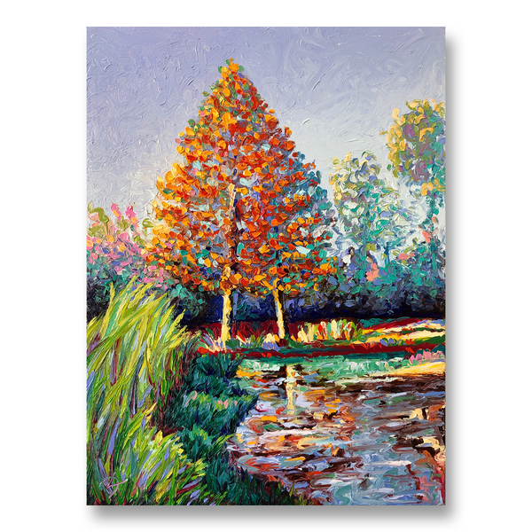 Lake Edge | 24 x 18"