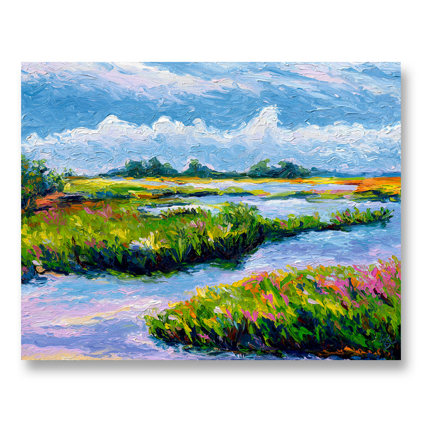 Marsh Maze | 22 x 28"