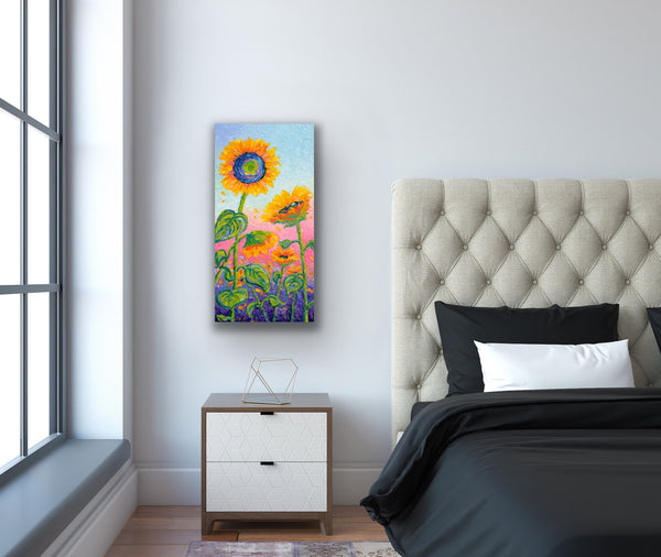 Lively Sunflowers | Canvas Print