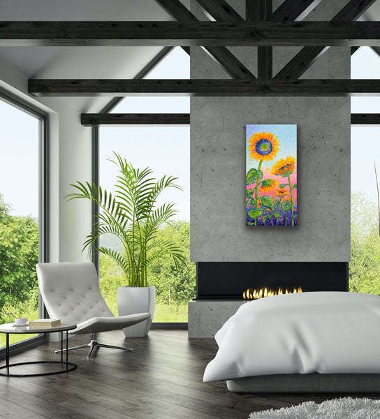 Lively Sunflowers | Canvas Print