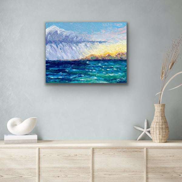 Salty Storm | Canvas Print