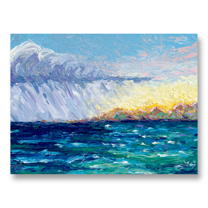 Salty Storm | Canvas Print