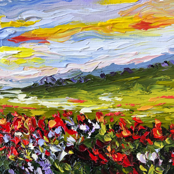 Splendor in the Sky | 12 x 12"