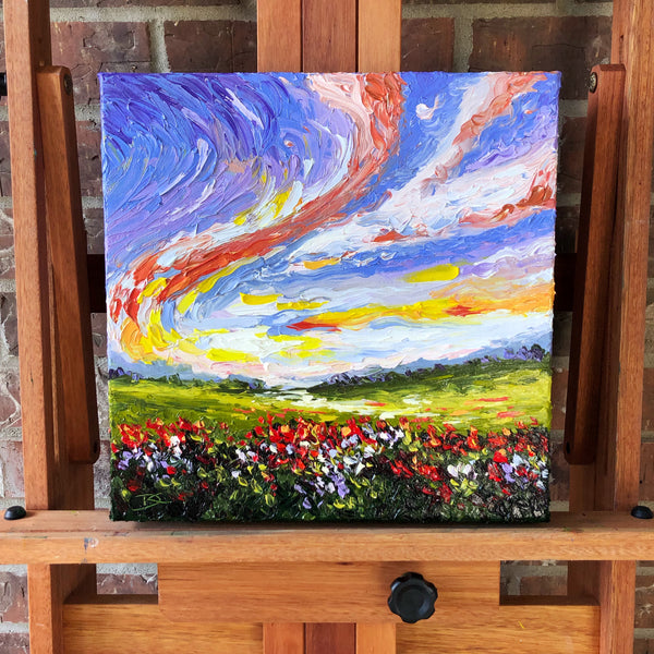 Splendor in the Sky | 12 x 12"