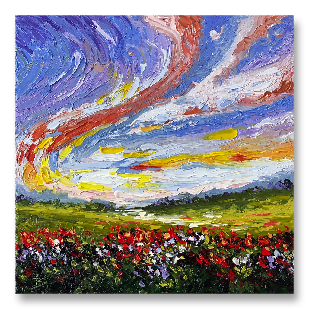 Splendor in the Sky | 12 x 12
