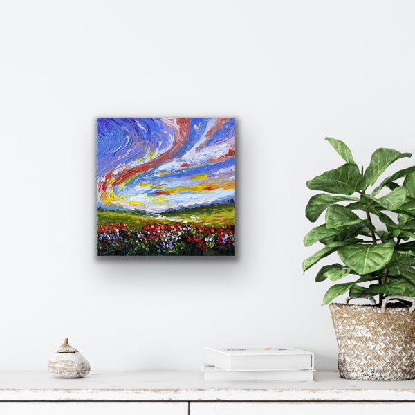 Splendor in the Sky | 12 x 12"