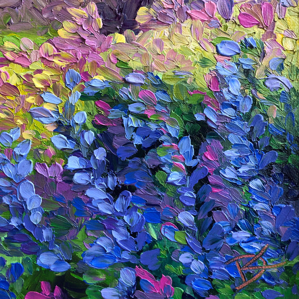 Sunburnt Lavender | 12 x 18" | Framed
