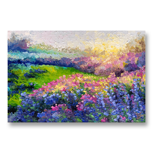 Sunburnt Lavender | 12 x 18" | Framed